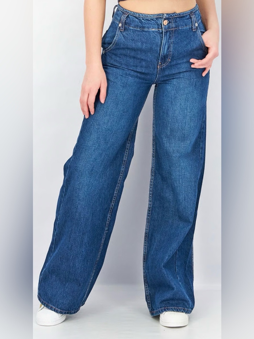 Free People Wide Leg Jeans
